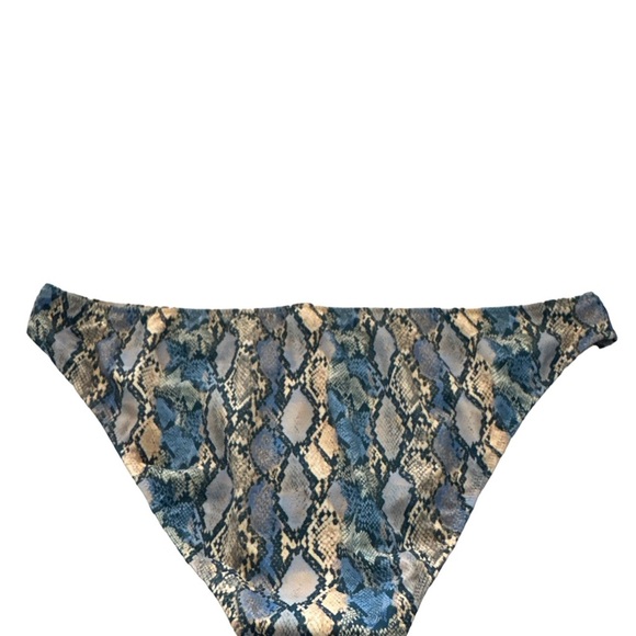 SHADE & SHORE Animal print Cheeky Size Large (12-14) Bikini Bottom BNWT - Picture 3 of 5